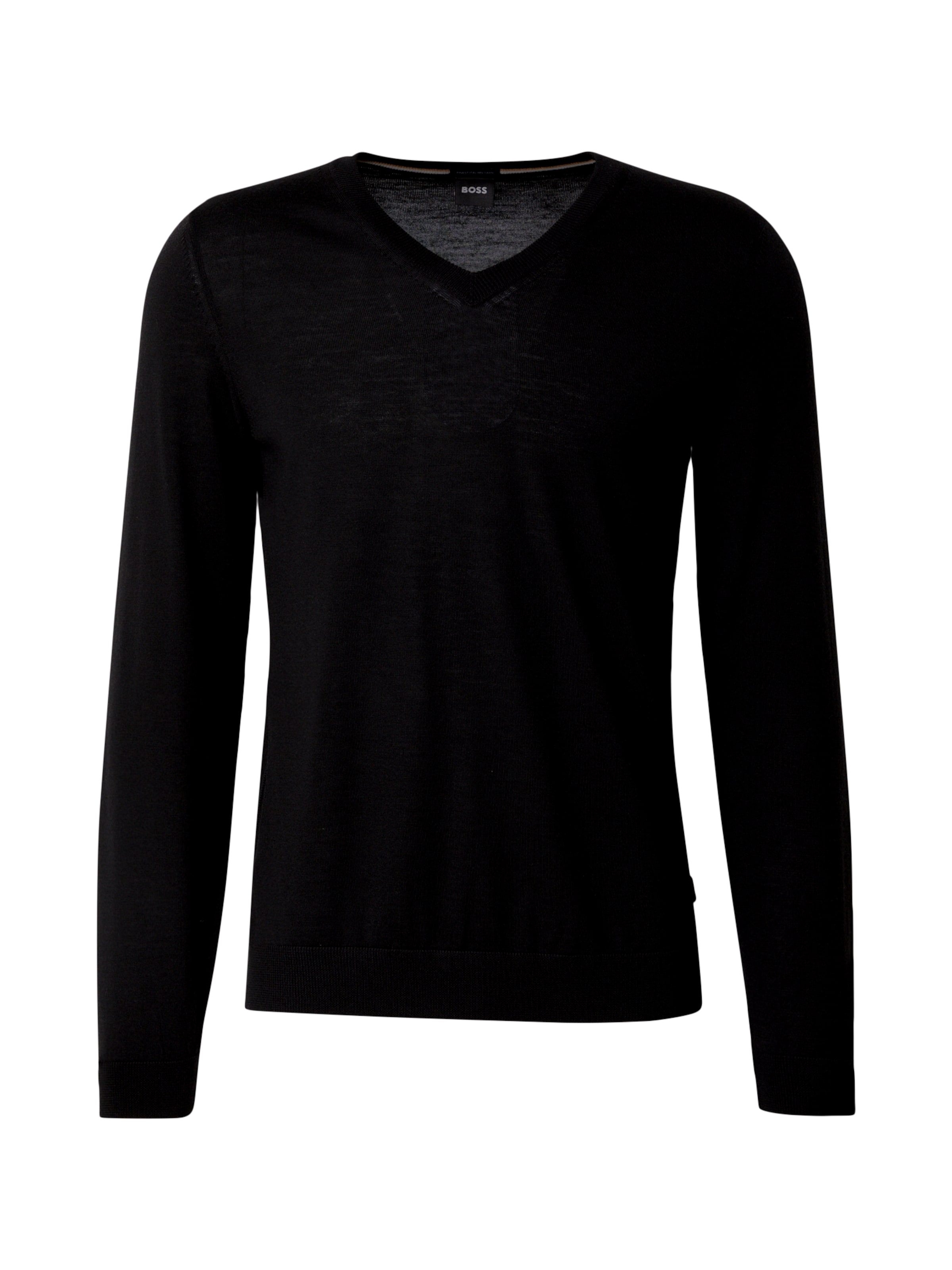 BOSS Sweater 'Melba' in Black: front