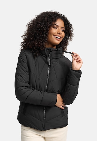 NAVAHOO Átmeneti dzseki 'Liebesfee 14' - fekete: elől