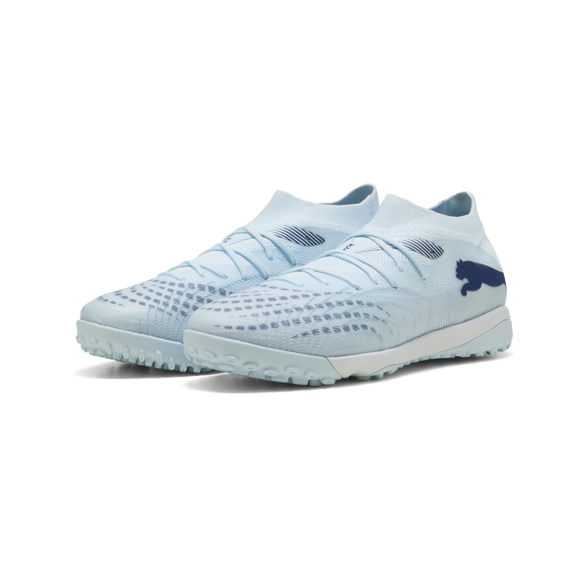 PUMA Voetbalschoen 'FutureE 9 Match' in Blauw