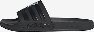 ADIDAS SPORTSWEAR Pistokkaat 'ADILETTE SHOWER Liverpool' värissä musta: etupuoli