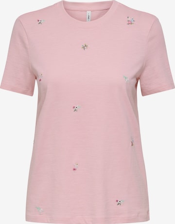 ONLY Shirt 'ONLKETTY' in Roze: voorkant