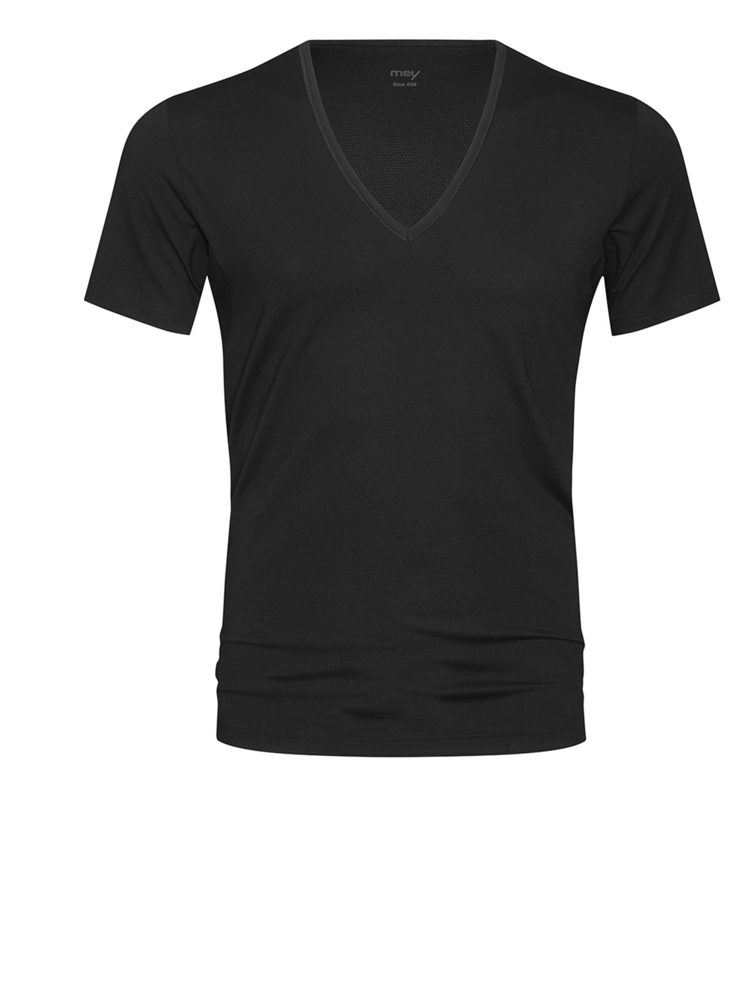Mey Undershirt 'Dry Cotton' in Black: front