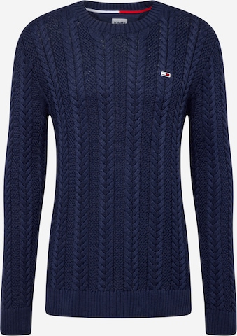 Tommy Jeans Sweter w kolorze niebieski: przód