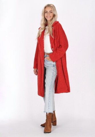 IZIA Wintermantel in Rot