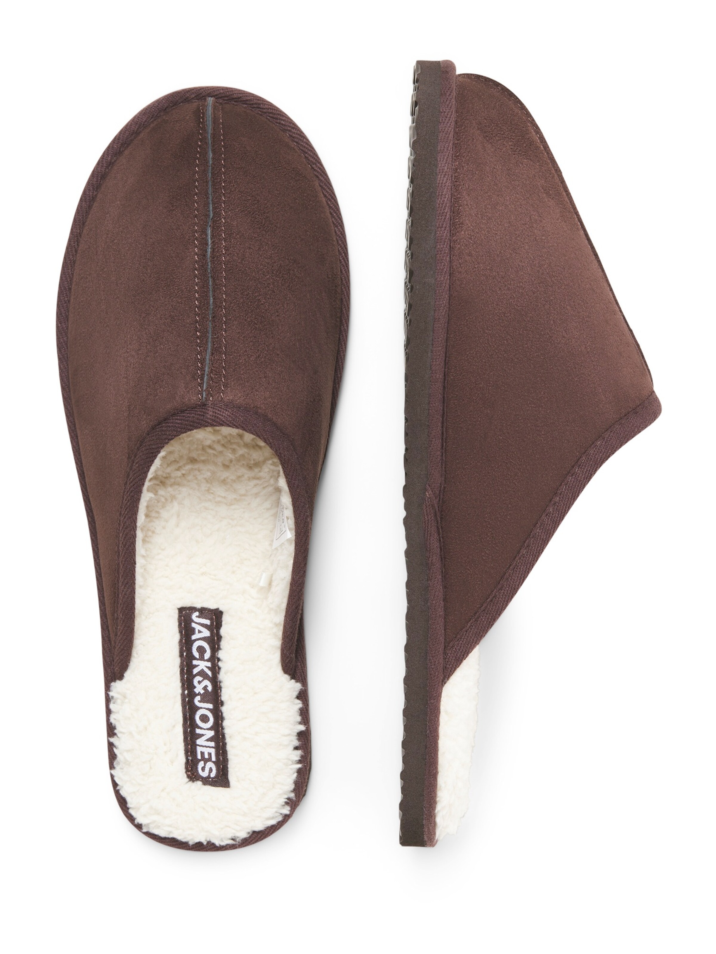 JACK & JONES - Zapatillas de casa 'JFWDUDELY' en marrón