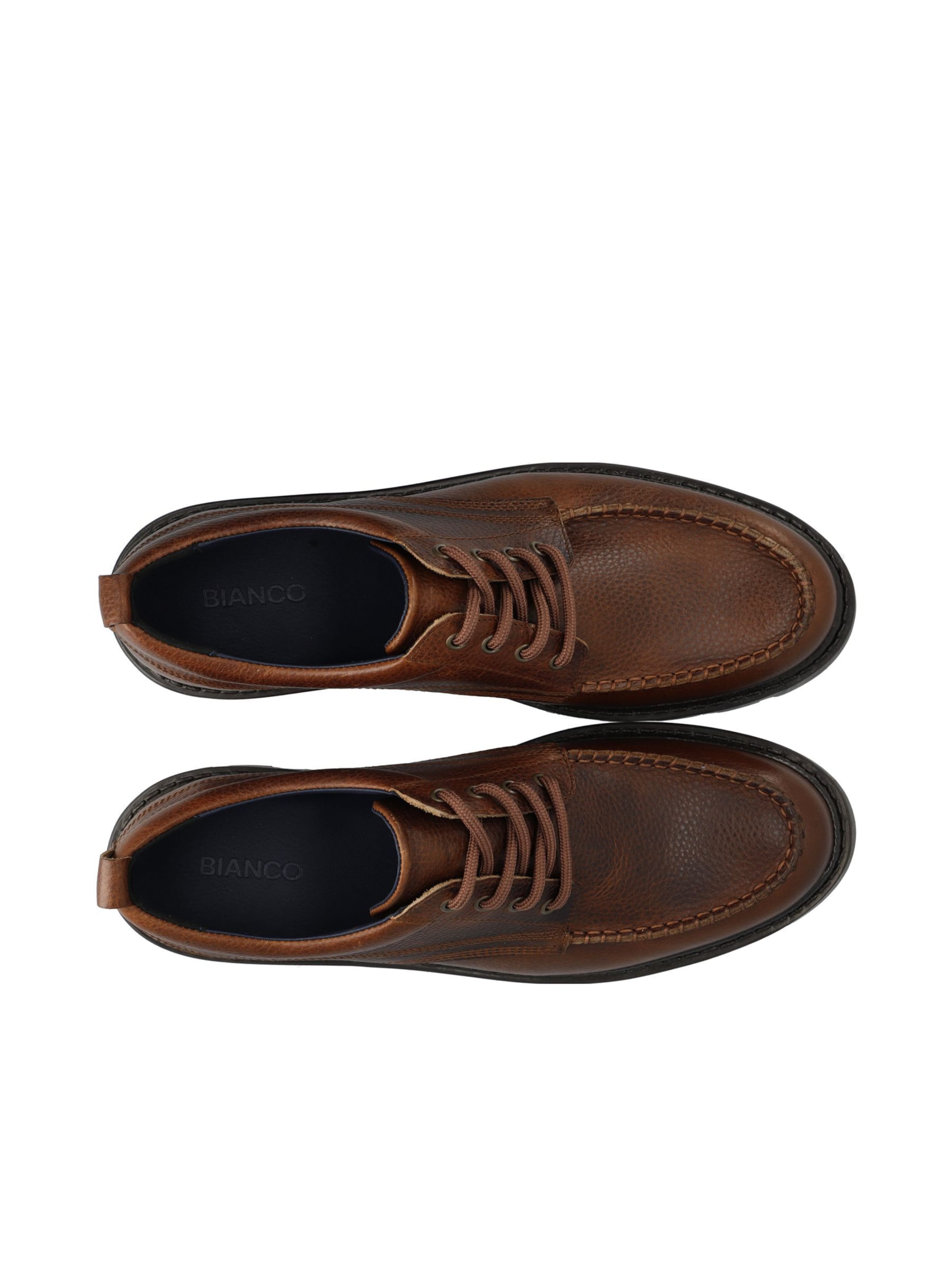 Bianco - Zapatos con cordón 'JEFF' en beige