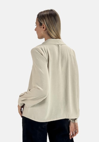 Elara Blouse in Beige