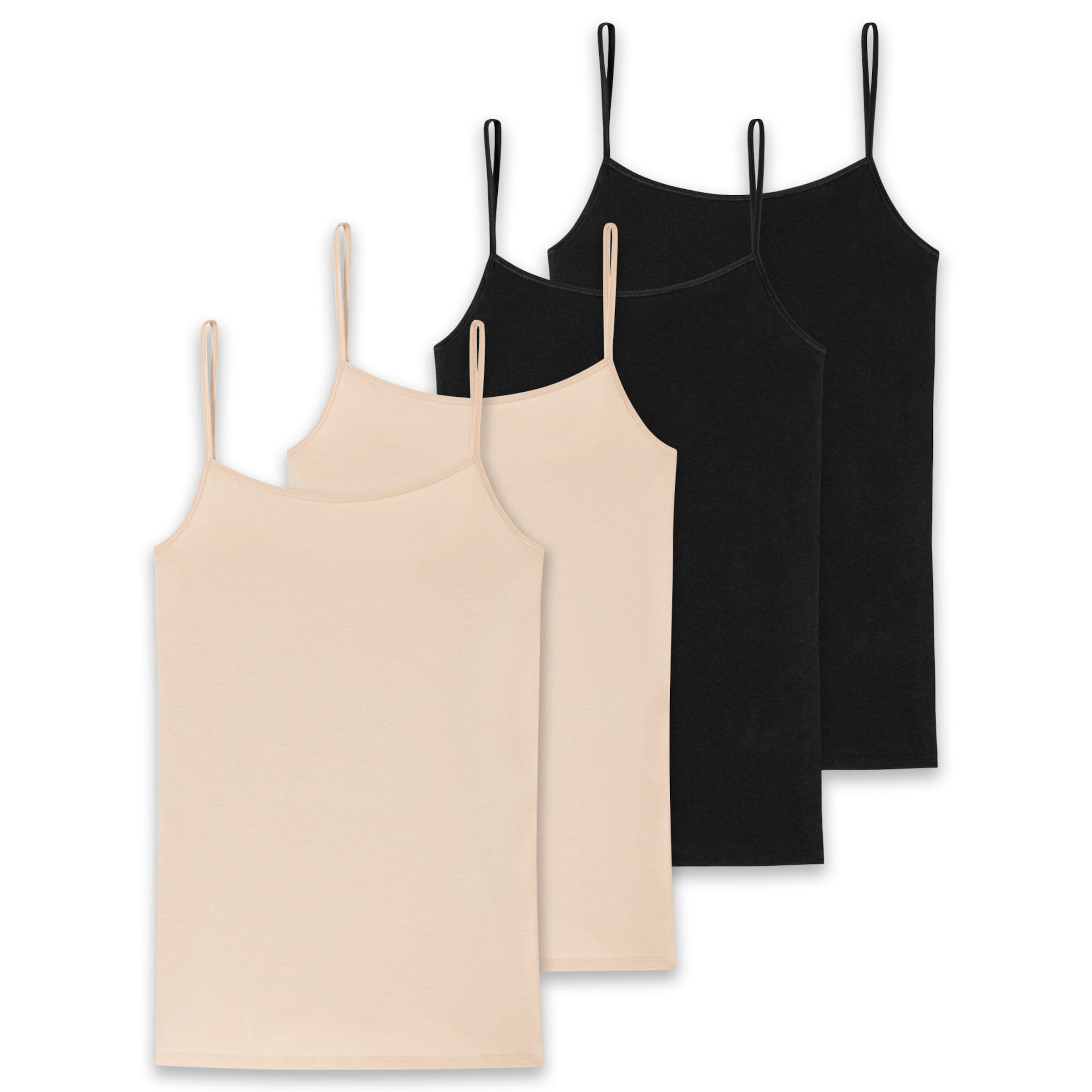 SCHIESSER Onderhemd in Beige: voorkant