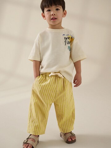 Next Wide leg Trousers in Yellow