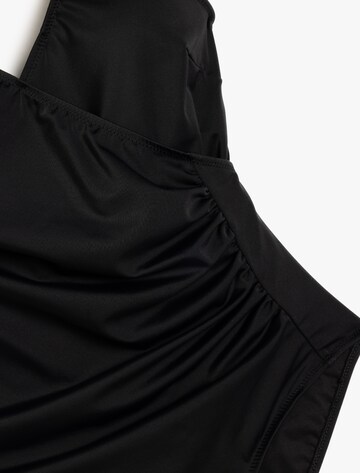 Koton Bralette Swimsuit in Black