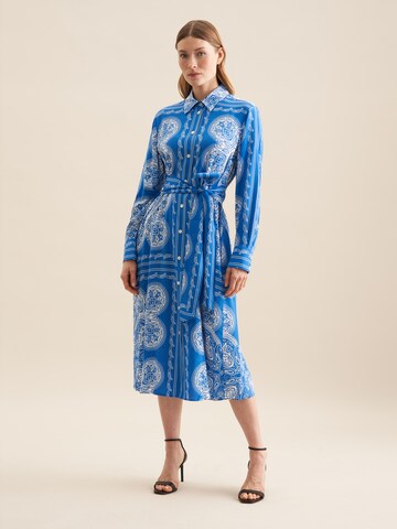 Robe 'Schwarze Rose' SEIDENSTICKER en bleu