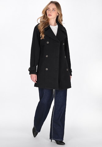 Manteau mi-saison DreiMaster Vintage en noir