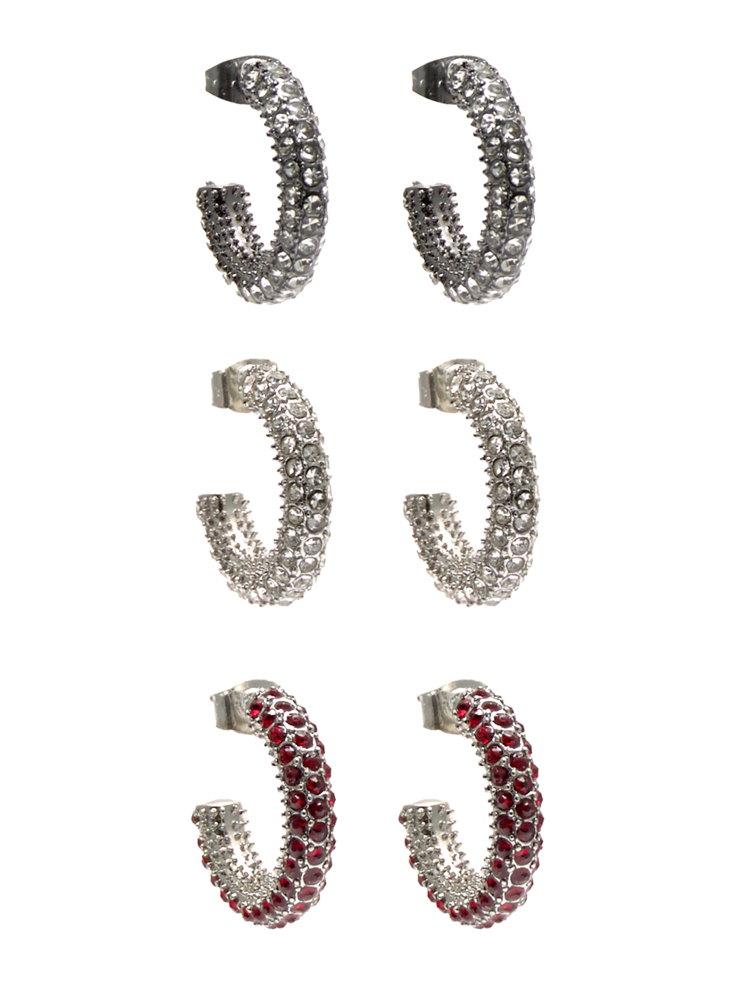 Pull&Bear Oorbellen in Zilver: voorkant