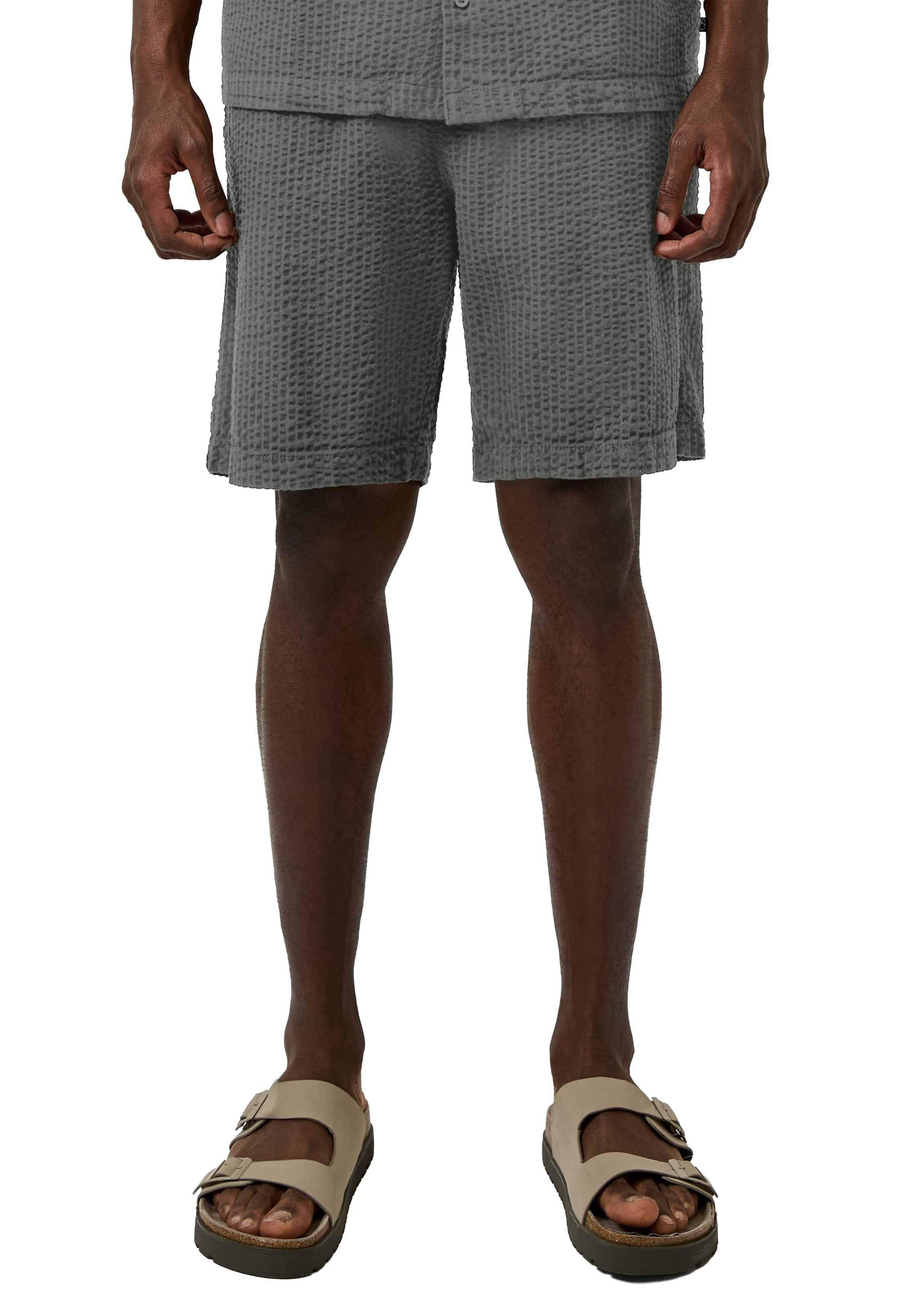 Loosefit Pantalon QS en gris