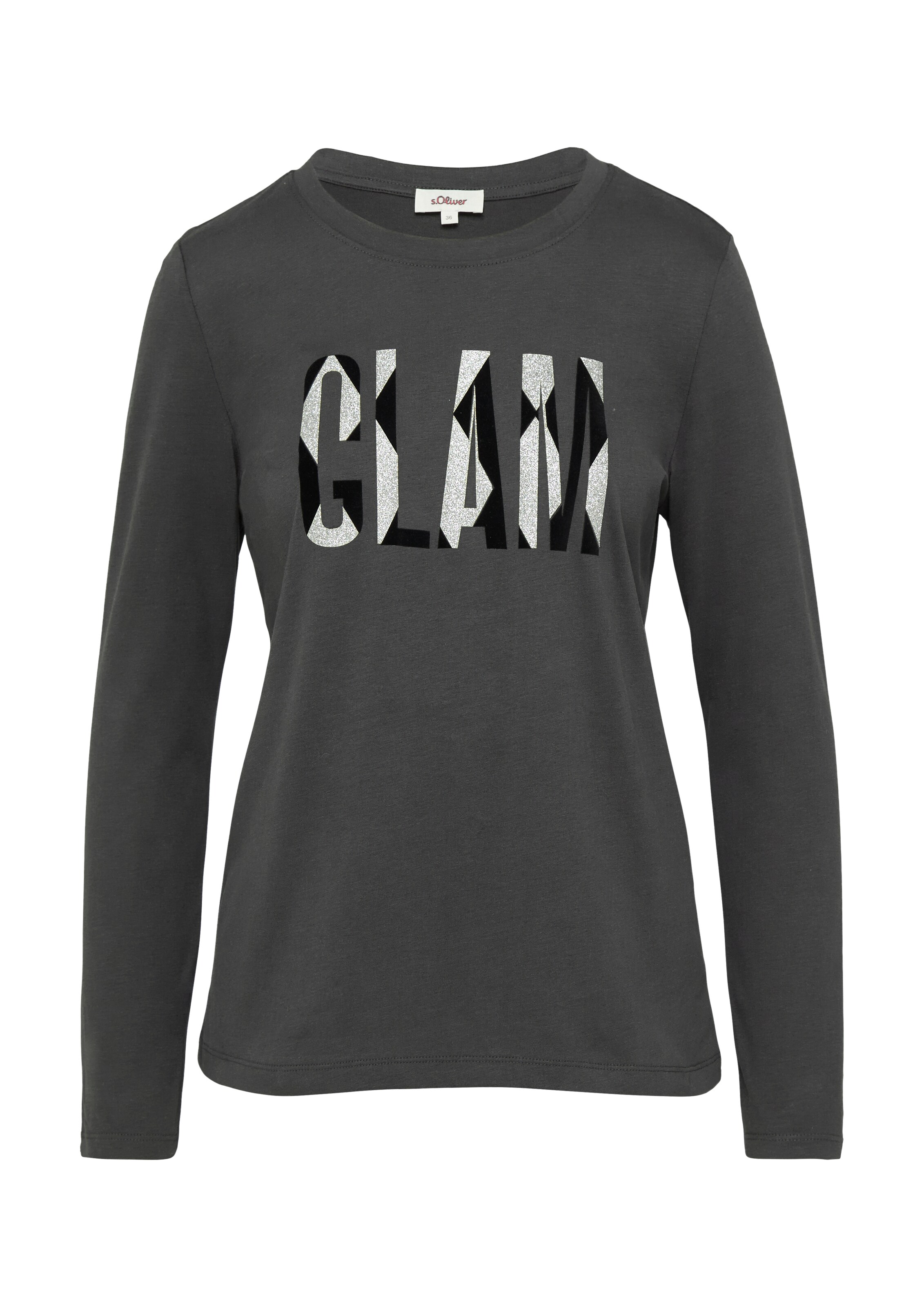s.Oliver Shirt in Grau: Vorderseite