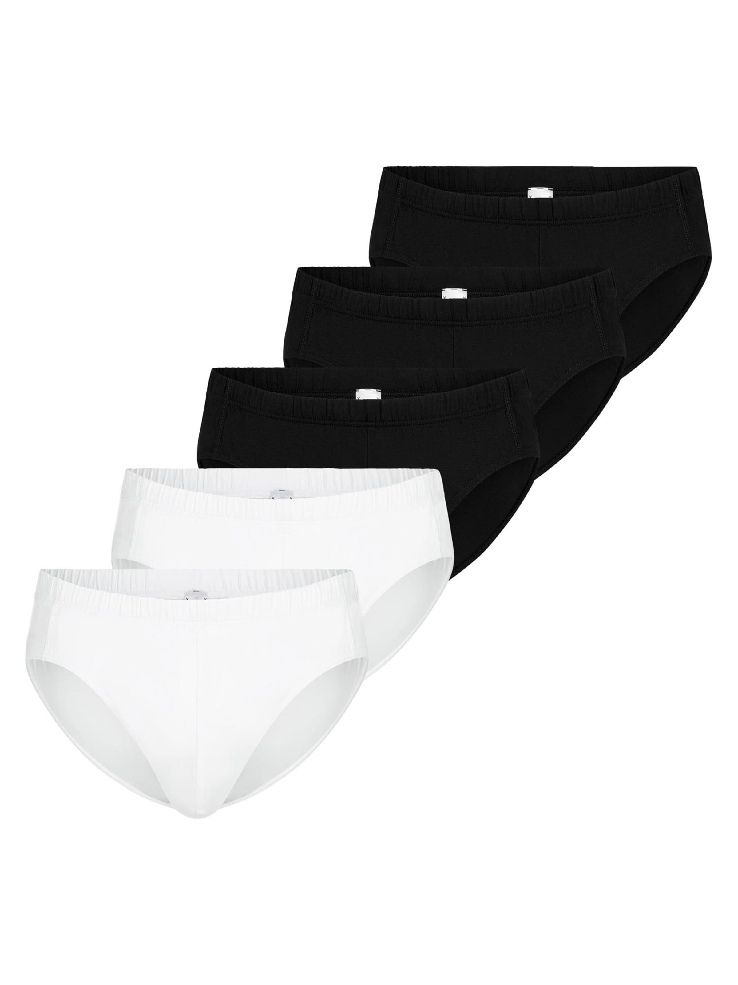 Mey Slip 'Comfort Cotton' in S in de kleur Zwart gemêleerd, Productweergave