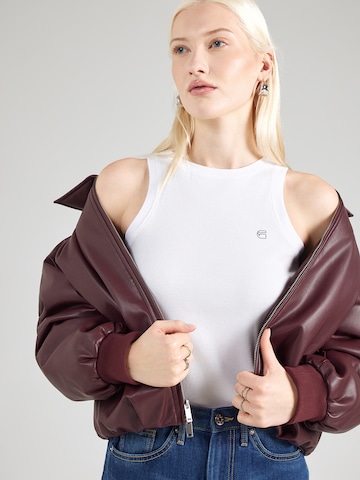 G-STAR Top - fekete: elől