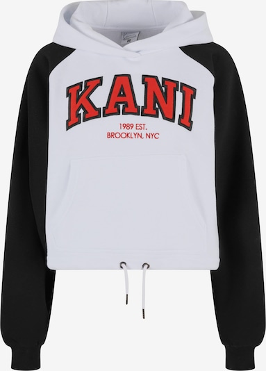 Karl Kani Sweatshirt 'KW224-005-1' in blutrot / schwarz / weiß, Produktansicht