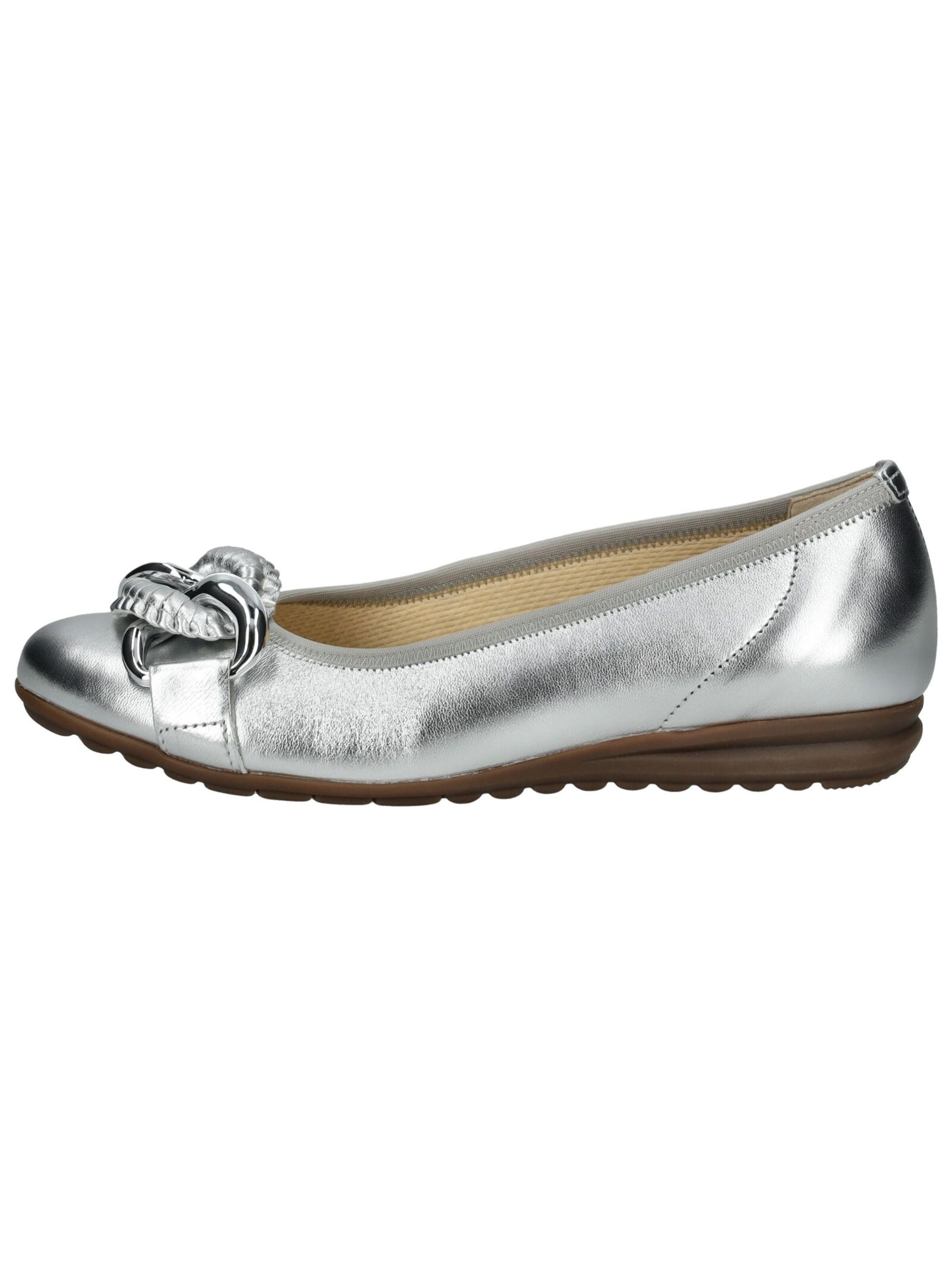 GABOR Ballerina in Zilver