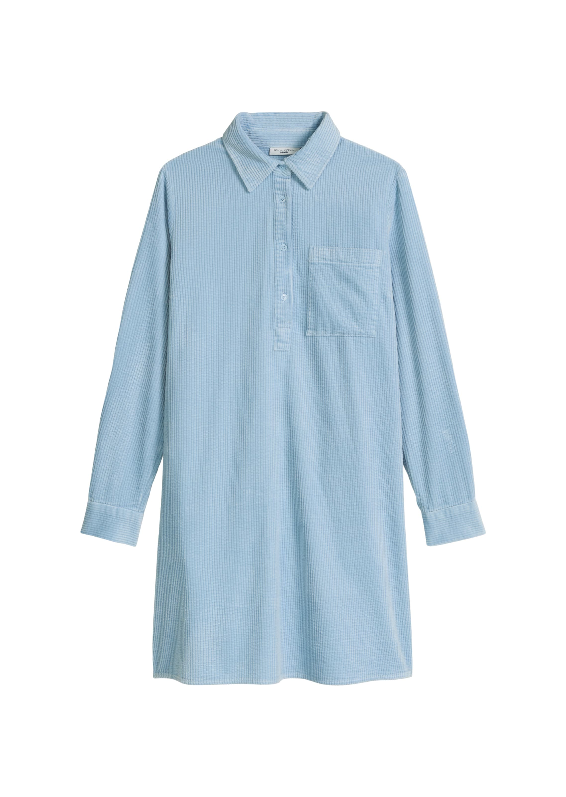 Marc O'Polo DENIM Jurk in Blauw: voorkant