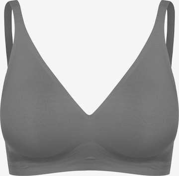 Reggiseno 'Comfort Push-Up BH' di cfab in grigio: frontale