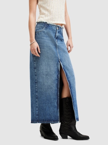 AllSaints Rock 'CYRA' (OCS) in Blau: Vorderseite