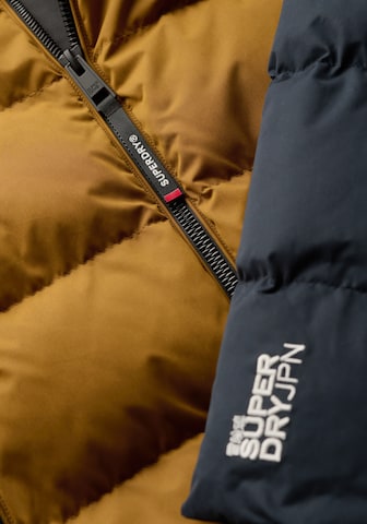 Superdry Winterjas in Bruin