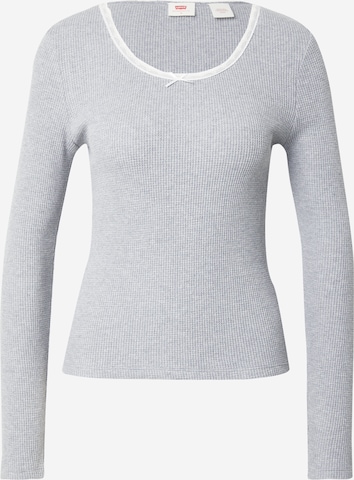 pilka LEVI'S ® Marškinėliai 'Dry Goods': priekis