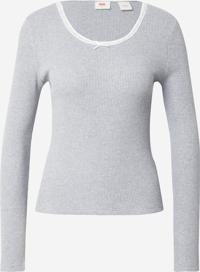 Marškinėliai 'Dry Goods' iš LEVI'S ®, spalva – margai pilka / balta, Prekių apžvalga