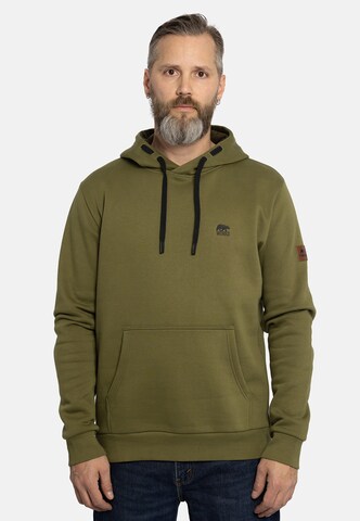 FORSBERG Sweatshirt in Green: front