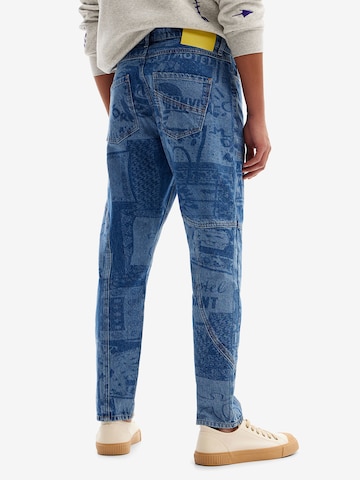 Desigual - Tapered Vaquero en azul