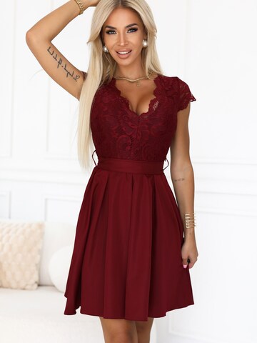 Numoco Abendkleid 'Minikleid Anna' in Rot