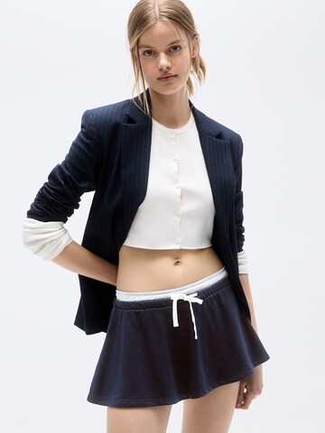 Pull&Bear Rok in Blauw