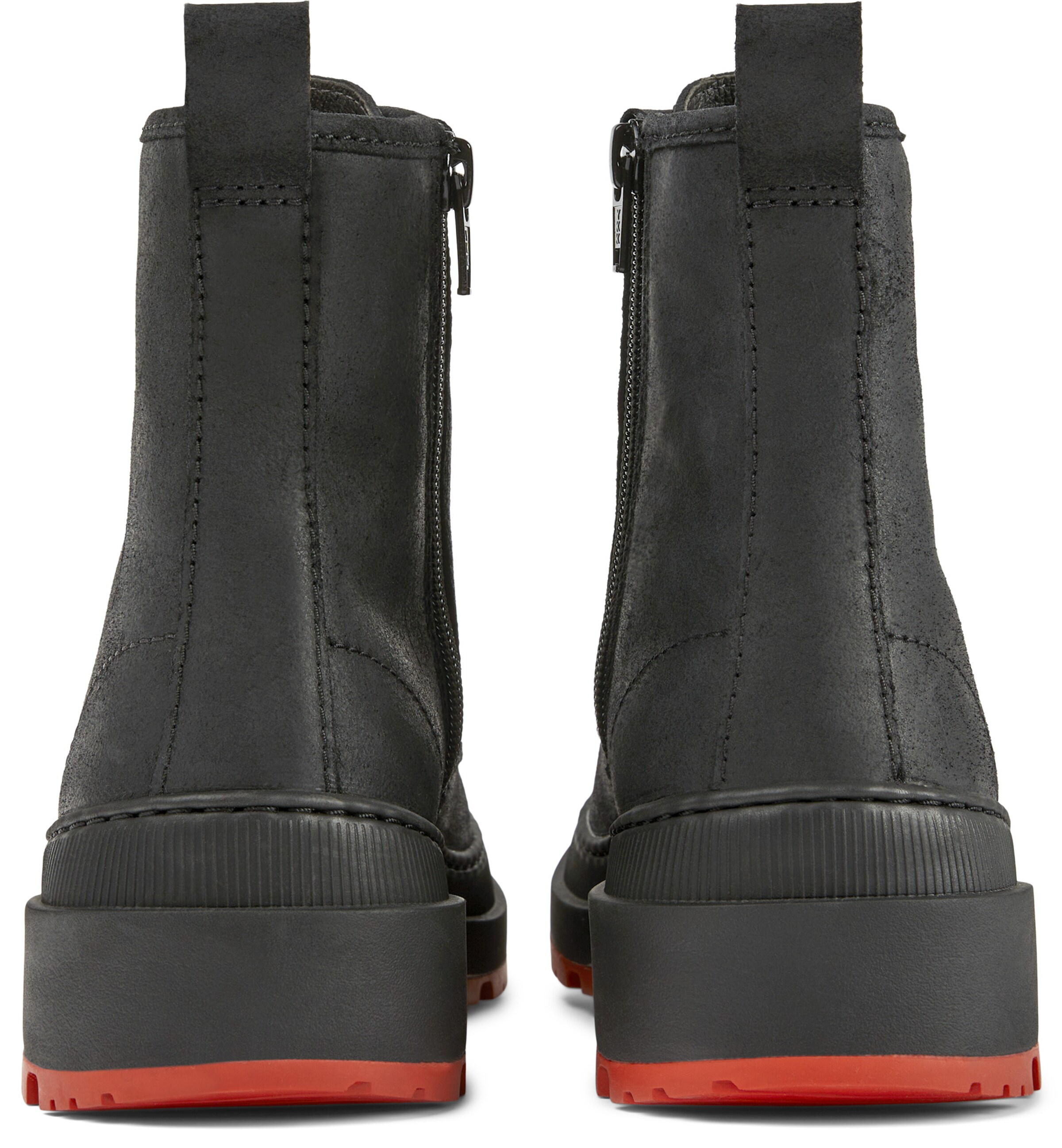 CAMPER Schnürstiefelette 'Brutus' in Schwarz