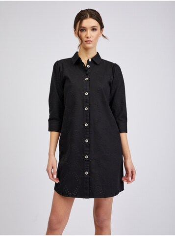 Orsay Dress in Black: front