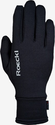 Roeckl Athletic Gloves 'Kailash' in Black: front