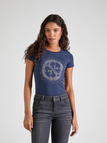 GUESS Shirt in Blue: front