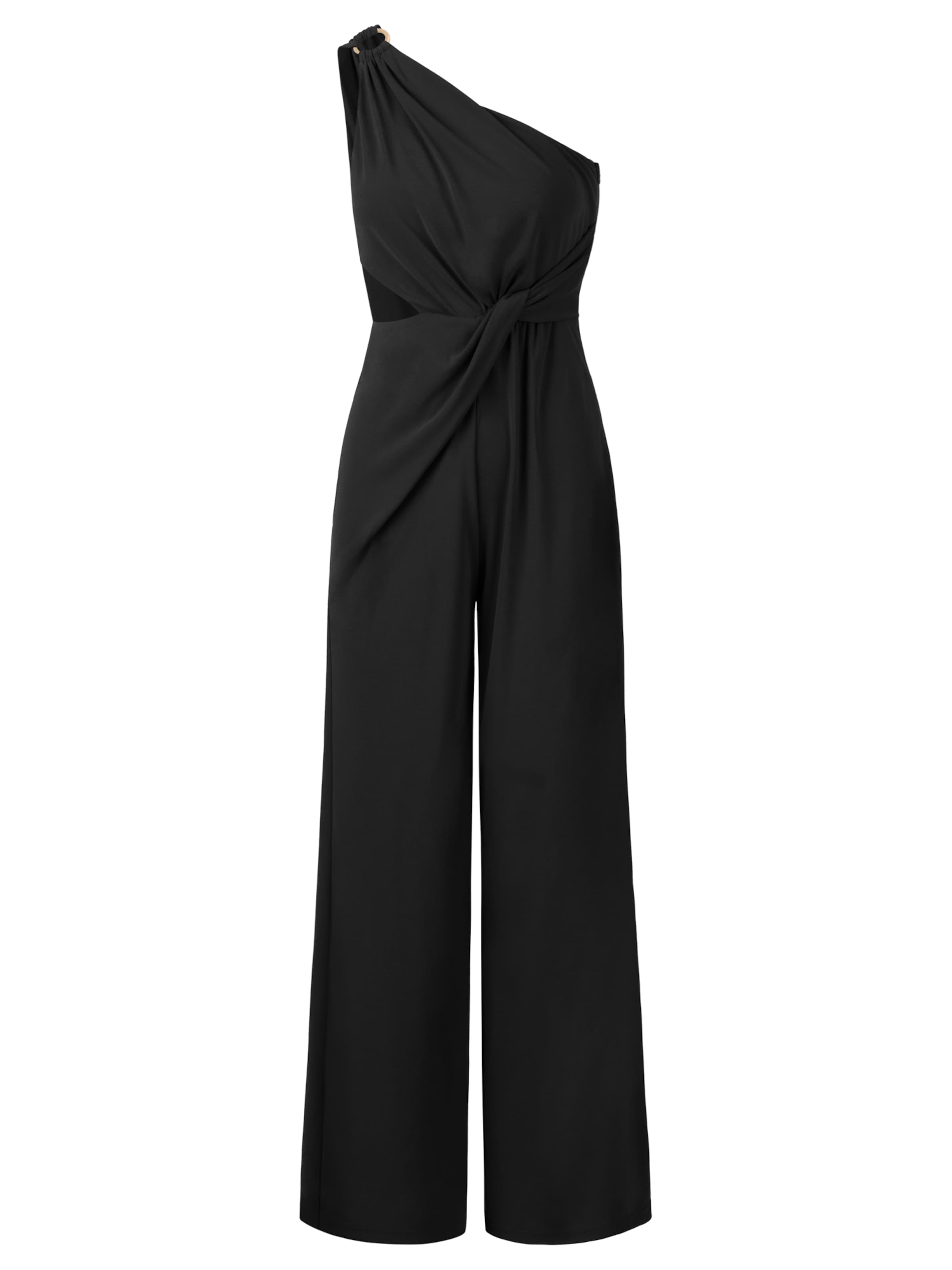 APART Jumpsuit in Schwarz: Vorderseite