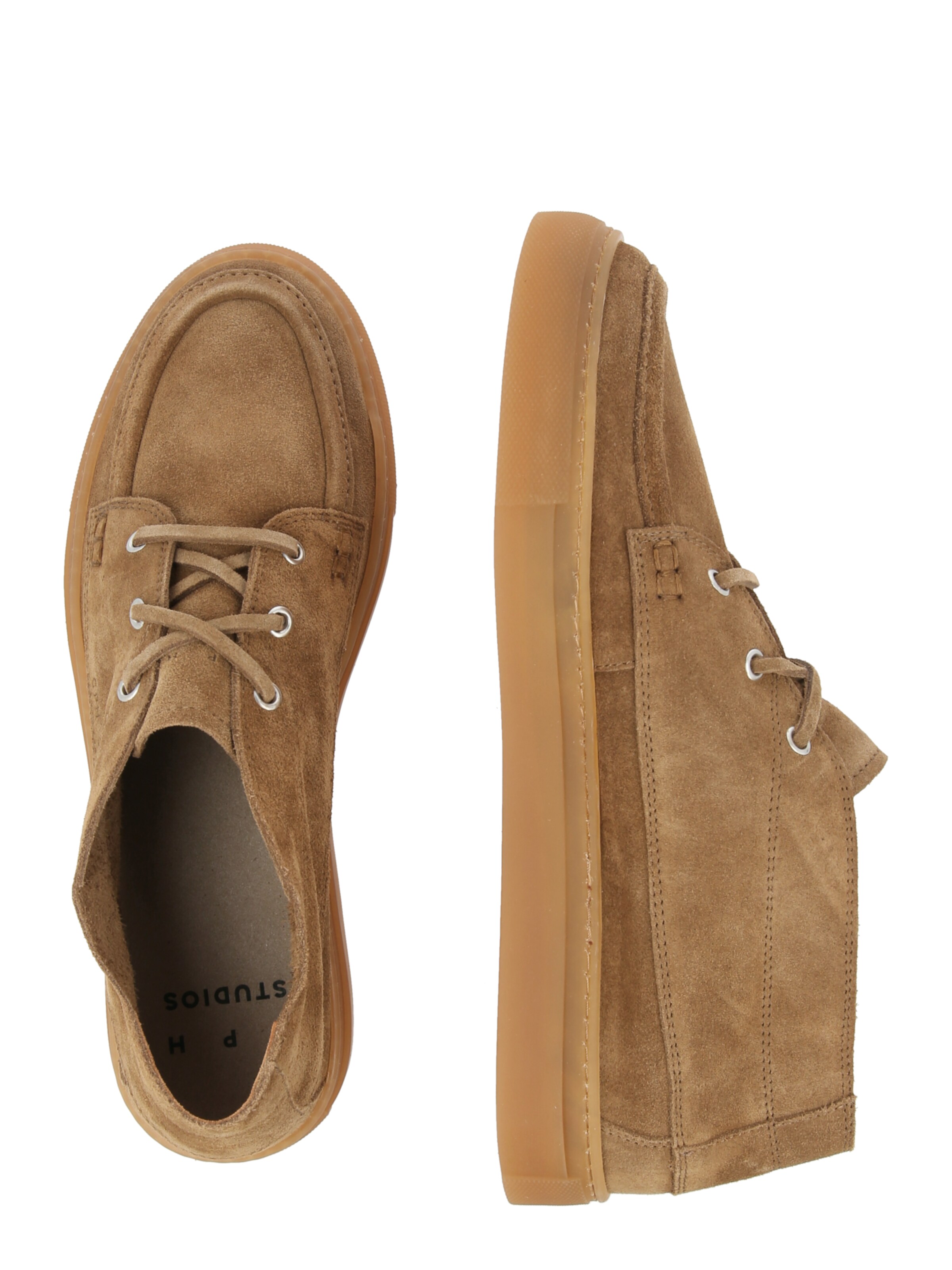 Copenhagen Studios Δετό παπούτσι '173' σε καφέ