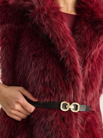 Bianco Lucci Vest in Red