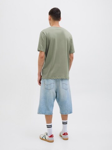 JACK & JONES Majica 'JCOREACH' | zelena barva