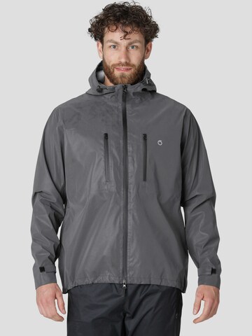 Superstainable Performance Jacket 'Krik Shell Jacket' in Grey: front