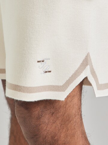 Filling Pieces Loosefit Housut värissä valkoinen