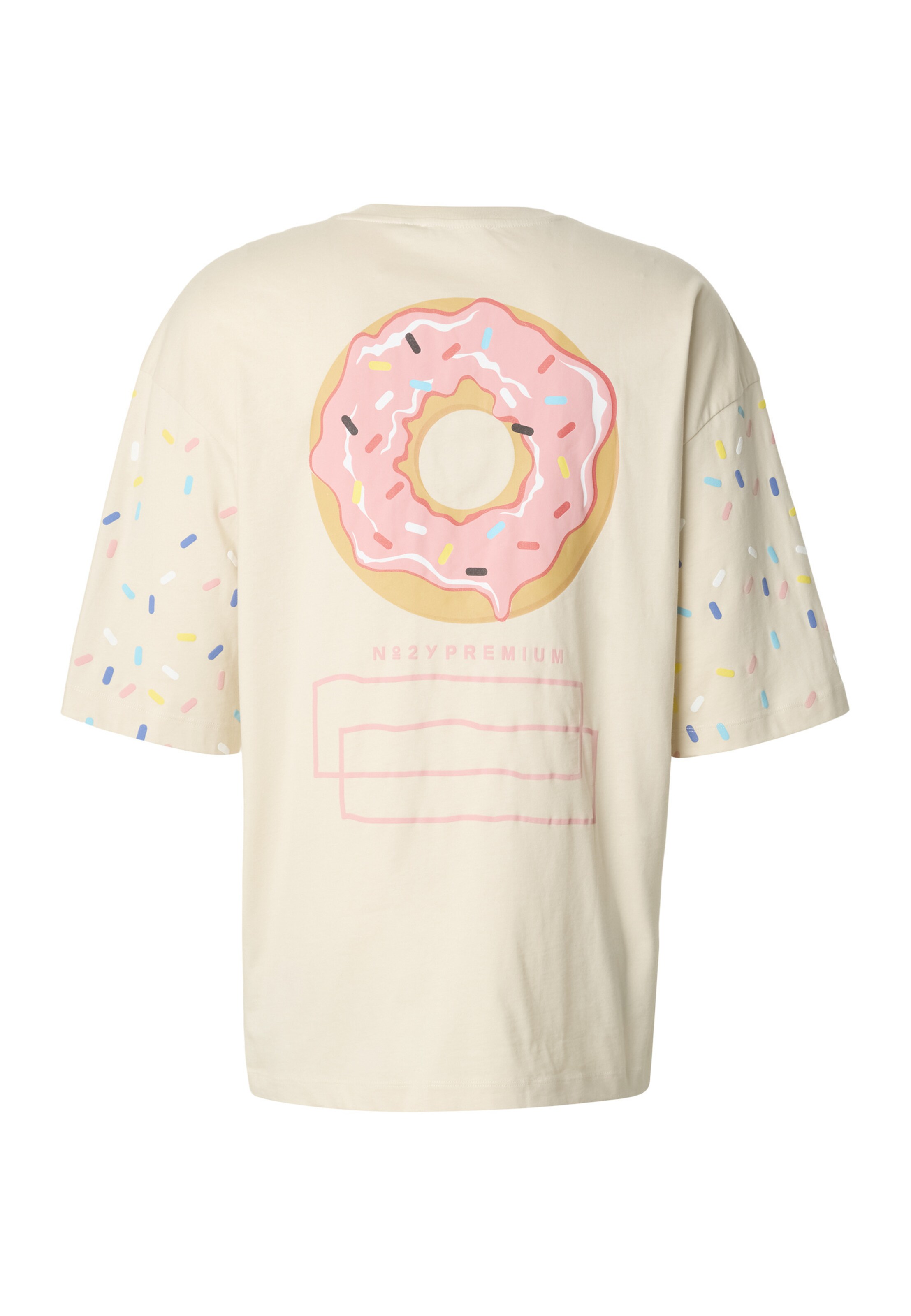 Maglietta 'Sprinkle Donut' di 2Y Premium in beige