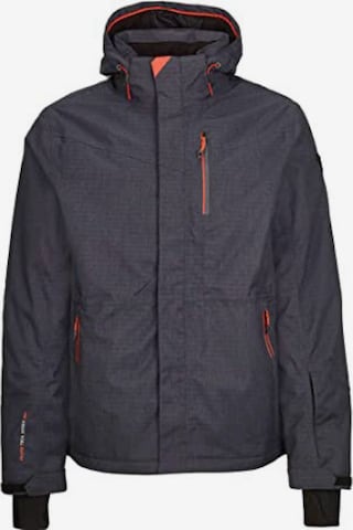 KILLTEC Outdoor jacket ' Aric ' in Black: front