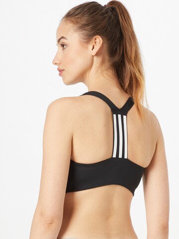 Bustier Soutien-gorge de sport 'Powerimpact' ADIDAS SPORTSWEAR en noir