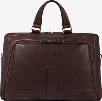 Piquadro Document Bag 'Carl ' in Brown: front