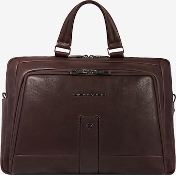 Piquadro Document Bag 'Carl ' in Brown: front