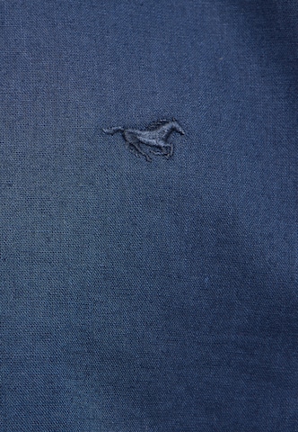 MUSTANG Regular Fit Hemd 'Style Yuma' in Blau