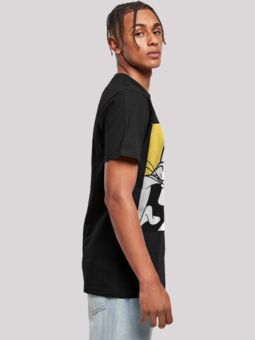 T-Shirt 'Looney Tunes Bugs Bunny Laughing' F4NT4STIC en noir
